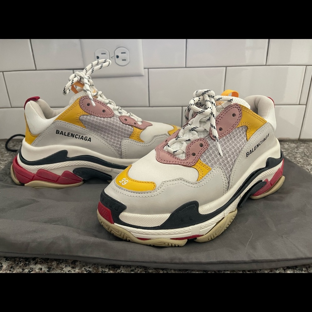 Authentic Balenciaga Triple S Shoes